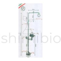 نقشه ی دوش و چشم شوی گالوانیزه سه کنترله بهسان