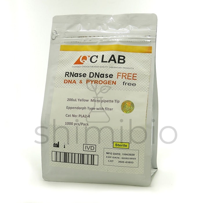 سرسمپلر 200 میکرولیتر استریل فیلتردار QClab