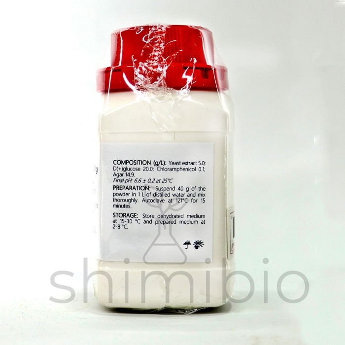 مشخصات فنی محیط کشت ygc agar ایبرسکو