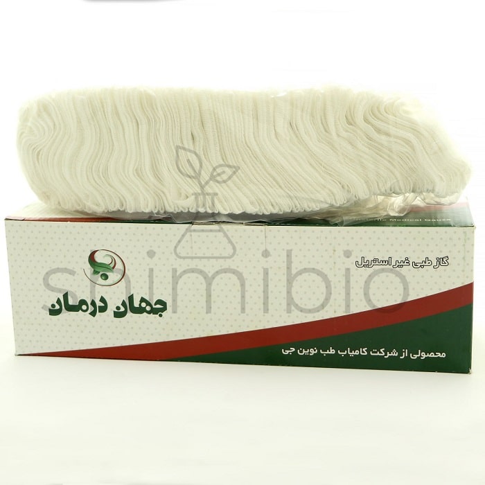 گاز غیر استریل 400 گرمی جهان درمان