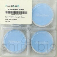 فیلتر ممبران PVDF آبگریز 0.45 میکرون 47mm فیلتربایو